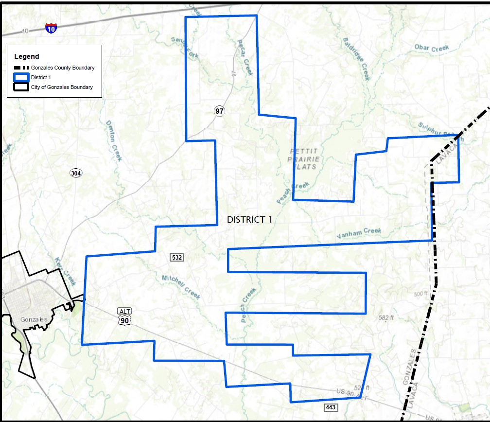District 1 Map