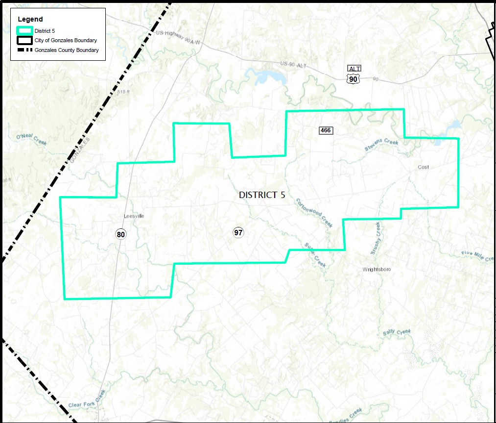 District 5 Map